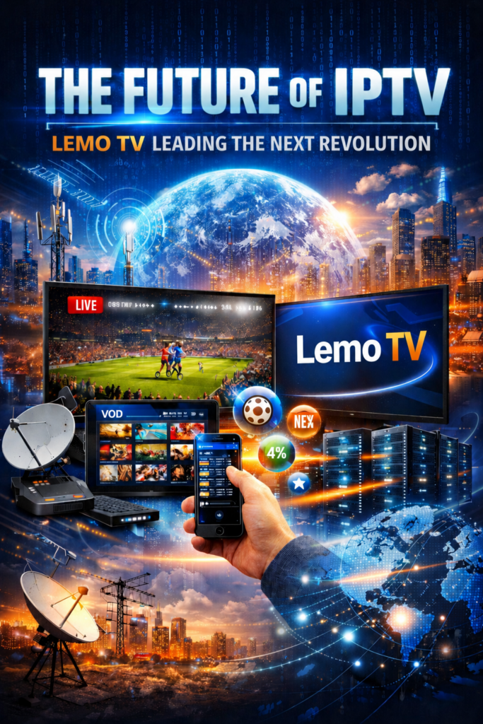 Future of IPTV with Kemo IPTV leading next-generation streaming on smart TV and mobile devices