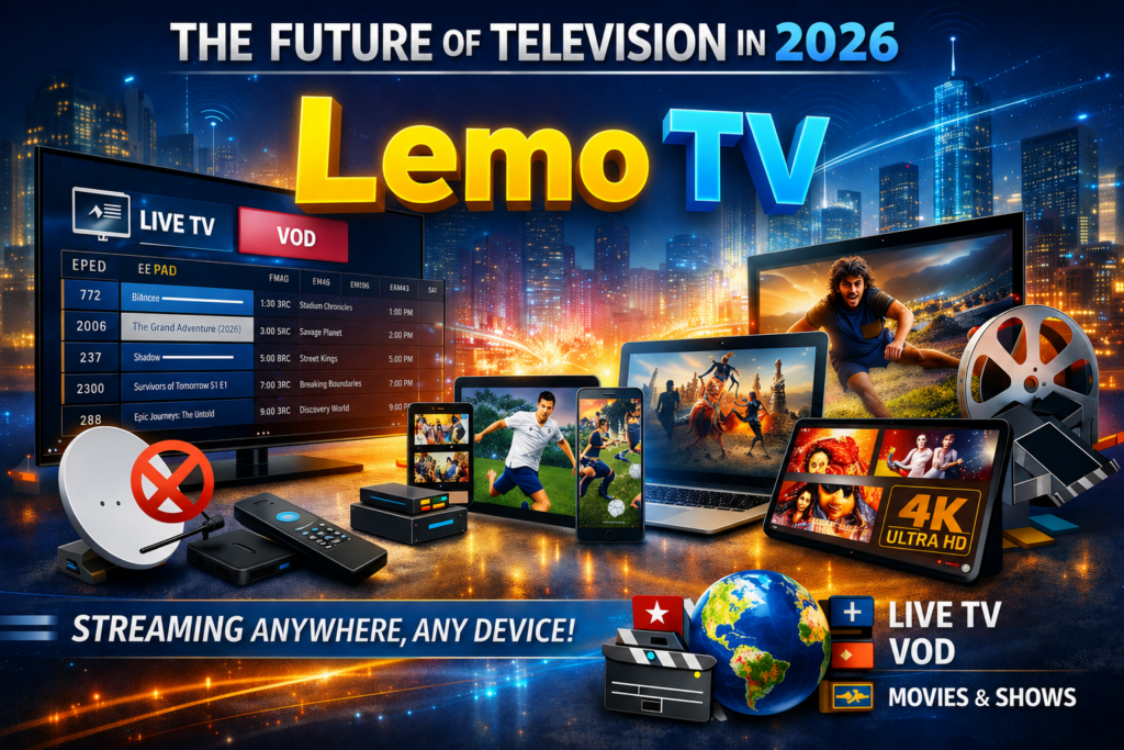 The Ultimate Guide to Kemo IPTV covering features setup benefits and streaming services on smart devices.